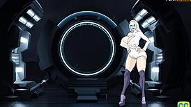 Hey, dive into this wild cyberpunk parody where aliens and monsters get steamy in anime sex scenes