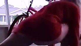 Hot Mature Mom MOMMAVEE Visits Step Cousin For Naked Yoga