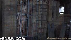 Beautiful slave submits to intense bdsm play