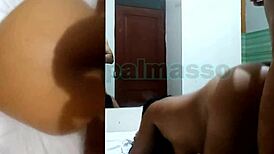 i gave my ass to another man for the first time in messy anal sex at home