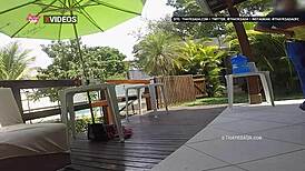 Receiving Gas Delivery Without Underwear