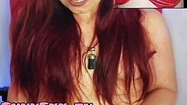 redhead shyyfxx reacts to community cum tributes