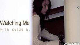 Solo Babe Intensely Fingers Pussy