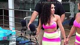18-year-old amateur gets her tight ass pounded by Didi and Leleco