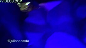 I watch Juliana Coxta getting slapped and fucked doggystyle in the motel