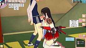 Big Tits Sakura Gets Intense Massage And Handjob In Anime 3D Hentai