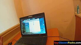 Raven Haired Babe Feels Intense Pleasure In Hidden Cam Pov Doggystyle