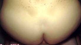 hey, watch this homemade milf getting bent over for pov doggystyle anal creampie 😈