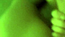 ashley strips in silver bikini and deepthroats zach after pool