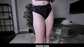 Dolly Leigh fucked hard on Halloween