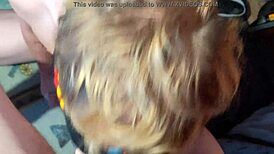 i got a blindfolded blowjob from an old kinky twink