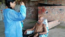 i cant help but fuck my sexy nurse to feel betterr