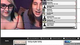 Two wild girls banging hard on live webcam tonight