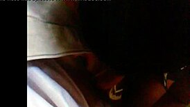 Ebony mulata tempts with oral blowjob before intense anal assfucking in POV scene