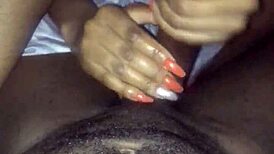 Want me to stroke and foot your big cock?