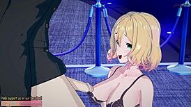 mami nanami bends over for cowgirl ride and creampie at the aquarium in rent-a-girlfriend hentai