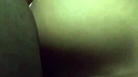 My petite ebony Jackie sucks cock