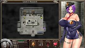 Karryns prison pornplay hentai game ep 11 she dances and gets excited from stares