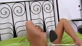 What a lovely woman playing with her pussy?