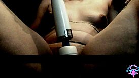 goth milf in cage sucking cock