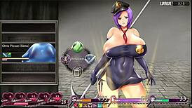 Karryns prison pornplay hentai game ep 11 she dances and gets excited from stares