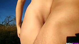 Petite latina teen bent over in public doggystyle creampie after wild bike ride