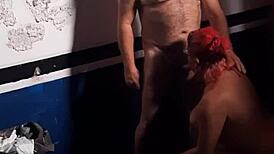 Feeling every intense moment as Coroa gostoso cums inside the car first, then outside.