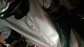 RubberNurse Agnes Dominates in Heavy Gasmask Gear for Extreme Colon Play!