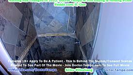 Latina Stefania Mafra boldly taken by strangers in Tampa hospital for intense sexual pleasures.