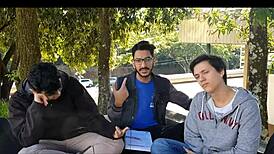 Madera and Pedro dominate in wild group action! Wow, what a sexy showdown!