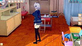 Pretty Asian Brunette from India Shows Beauty