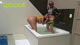 A gostosa vitória beatriz vai para o motel pegar uma hidro com myke brazil e nós gravamos tudo confira