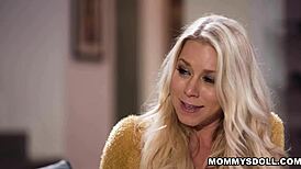 hey stepmom katie, wanna show me how to lick khloe's hairy pussy?