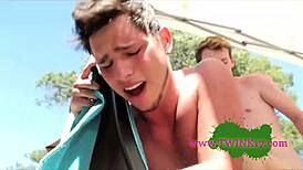 Outdoor Party with Twinks Fun