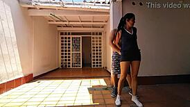 That dirty milf deepthroats and sucks roughly while masturbating with amateurs. So hot! 😈