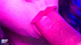 Want to see a gentle close-up blowjob ending with cum in mouth?