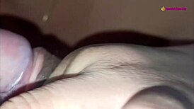 Latina milf sucks two cocks in group trailer