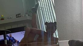 latina girl dances with big ass