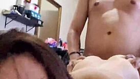 Teen couldn't take big cock in her ass, cried and squirted from pussy