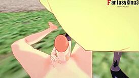 Discover Fischl's intense POV fucking in Genshin Impact anime style