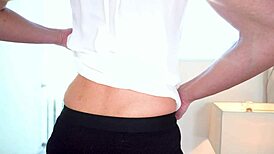 sofie marie skinny sexy big tits milf blows big cock and swallows