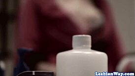 I see the MILF strapon fucking two hairy babes with piercings and tattoos