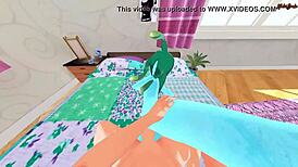 I fuck Suu doggystyle POV creampie