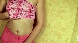 sexy european girl teases with dildo homemade