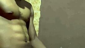 jerking off big long black dick for cumshot