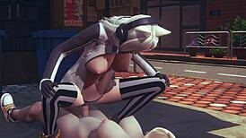 Futanari Hentai 3D Uncensored - Omura Hardsex At The Street - Japanese Asian Manga Anime Film Game Porn