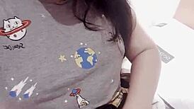 Hana Lily's Intense Petite Masturbation Session