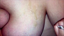 thick teen gagging and cumming on huge fat cock as she deepthroats with huge cum bath in hardcore bukkake