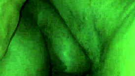 this homemade video shows a big black cock slowly entering an ebony girl's wet pussy.