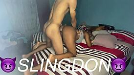 dicking down big booty ebony teen 😍